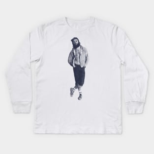 Phil Collins Genesis Kids Long Sleeve T-Shirt